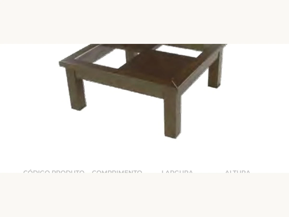 Mesa de centro Riviera no catálogo Castor de móveis e estofados