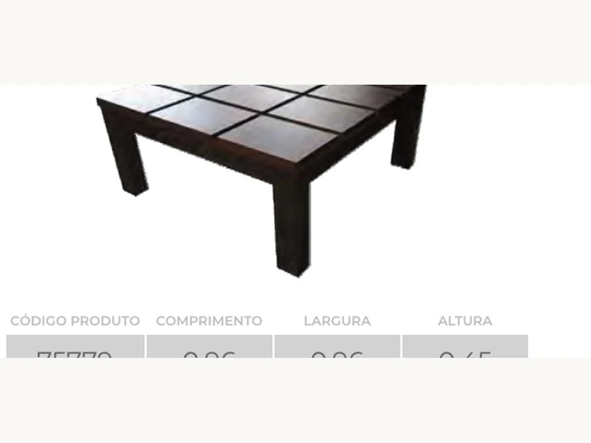 Mesa de centro Venture no catálogo Castor de móveis e estofados