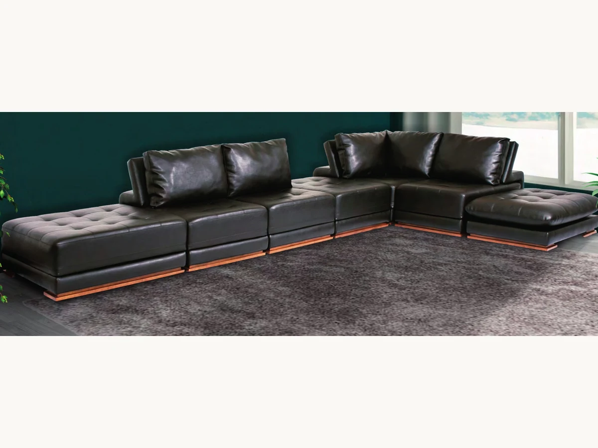 Sofá modular Futura no catálogo Castor de móveis e estofados