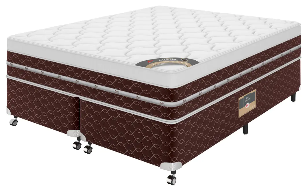 Colchão Castor com molejo Tecnopedic