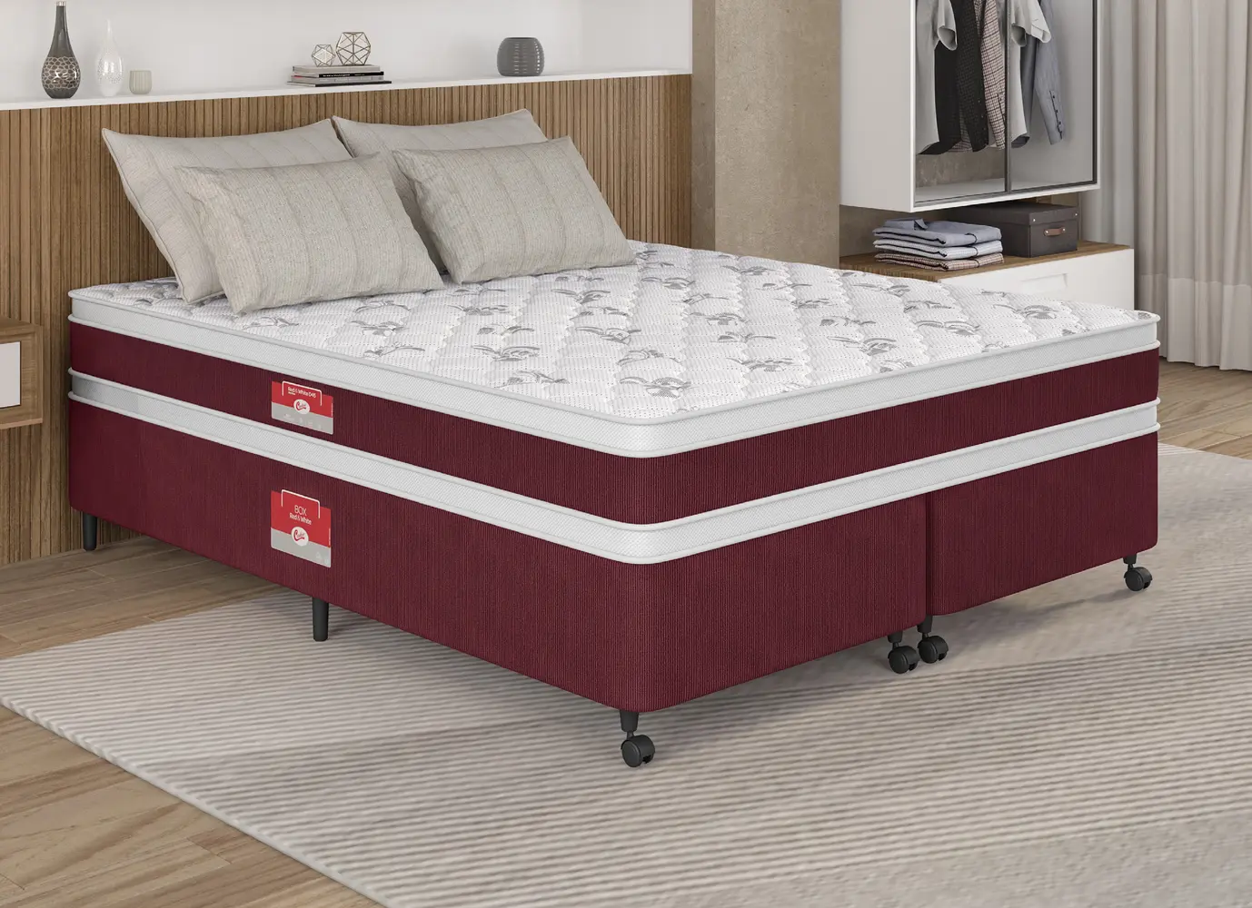 Red & White Air D45 Double Face da Castor