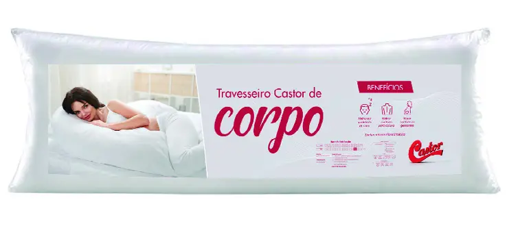 Travesseiro de Corpo da Castor
